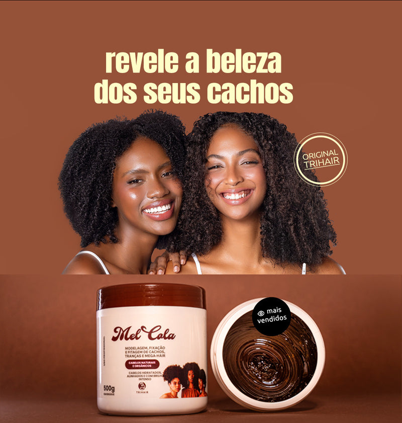 Mel Cola Trihair: fixação e tratamento para cabelos impecáveis Eles e  Elas
