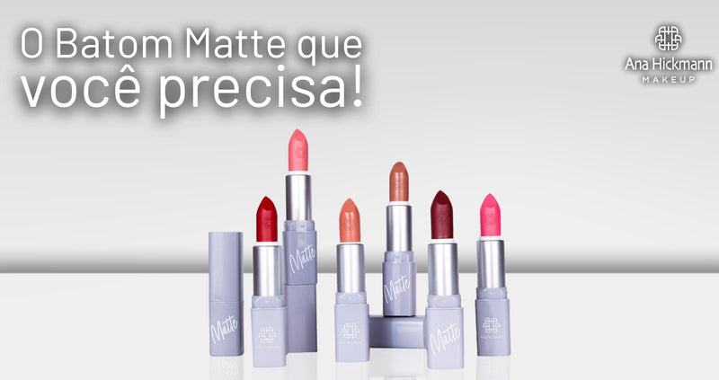 Batom Matte Lipstick de Longa Duração - Ana Hickmann