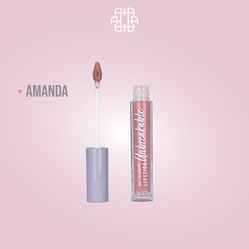 Batom Líquido Matte Unbreakable Lipstick - Ana Hickmann