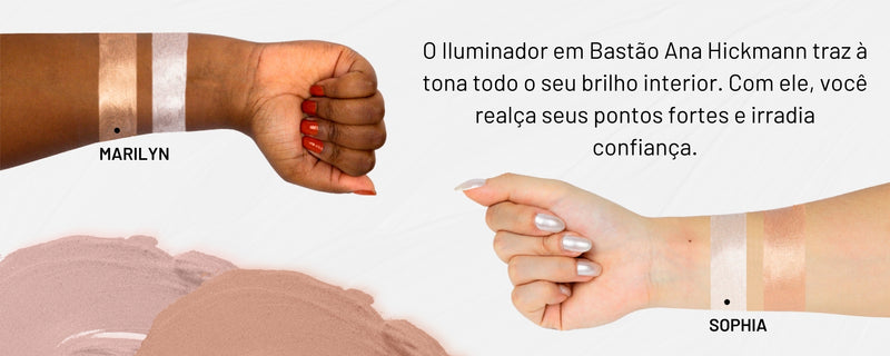 Iluminador Highlighter Em Bastão cor Marilyn Ana Hickmann